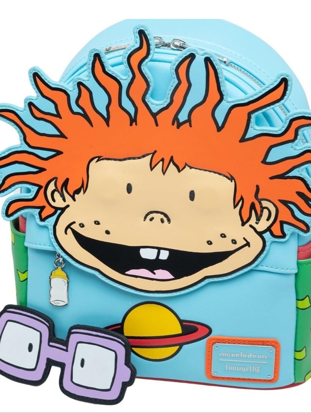 NWT NICKELODEON RUGRATS CHUCKIE LOUNGEFLY MINI BACKPACK